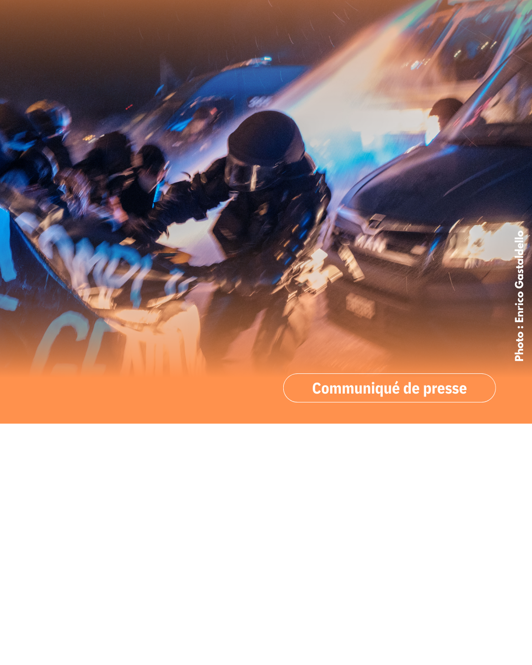 Communiqué de presse – NON AU G7 ! Le droit de manifester, fondamental en démocratie, doit être garanti !