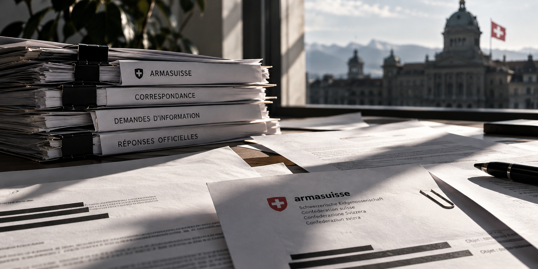 Suisse–Israël : les questions adressées à armasuisse et les réponses obtenues